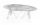 MARMOR ARABESCATO OVAL TABLE 200x115 OMETTO - TRANSPARENT BASIS