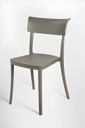 Nowoczesne krzesło z kolorowego polipropylenu, do użytku na zewnątrz, do jadalni, kuchni i baru - SARETINA - 9 kolorów 