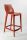  Colored polypropylene bar stool - H 76 Mahi Mahi 