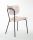 Wyściełane aksamitne krzesło Modern Design Made In Italy jakość - CZARNY metalowa rama delikatny aksamit 5 kolorów - SUR