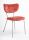 Padded velvet chair Modern Design Made In Italy quality - GRAY metal frame fine velvet 5 colors - SURI