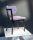 Nowoczesne wyściełane krzesło drewniane Made in Italy, struktura naturalnego jesionu, aksamit GORGEUS 2 kolory - SURI