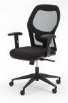 Chaise de bureau ergonomique, mouvement contact permanent multiblocage, réglable en hauteur - DRACO - 3 coloris