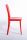 Chaise Polycarbonate ROUGE FLAMME LUCIENNE