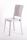 Polycarbonate Chair LUCIENNE - SILVER GRAY