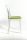 Transparent chair with pillow Lucienne - FAUX LEATHER NABUK